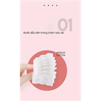 [NHẬP KHẨU][222 Miếng] Bông Tẩy Trang Lameila Makeup Cotton 3 Lớp Dày Dặn Làm Sạch Da CXT002