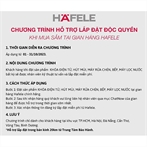 Bếp từ 2 vùng nấu Hafele HC-I2732A 536.61.726 (Hàng chính hãng)