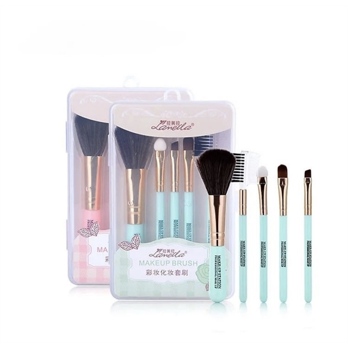 Bộ cọ trang điểm make up 5 chi tiết, dụng cụ 5