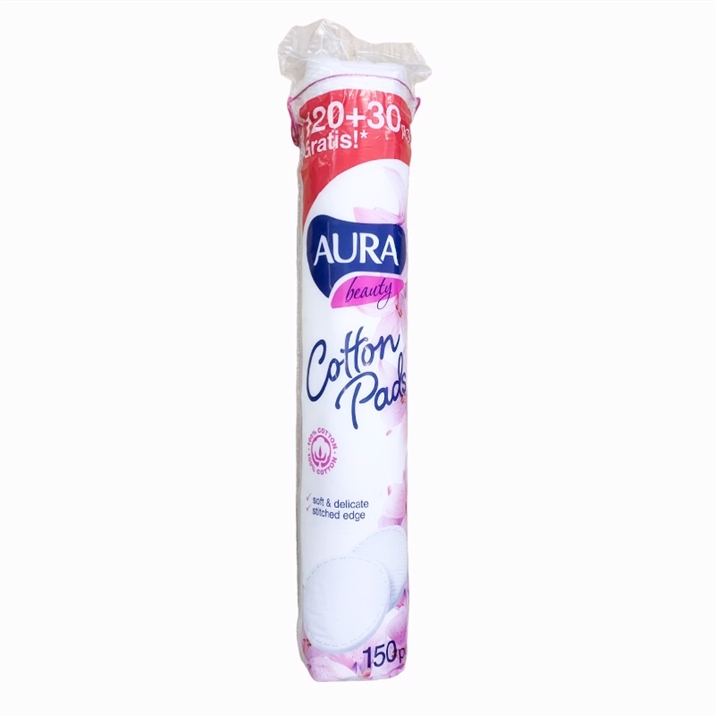 Bông Tẩy Trang Aura Beauty Cotton Pads 150 Miếng 3