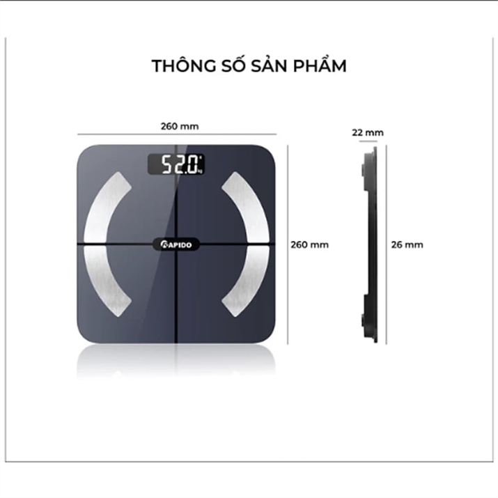 Cân Sức Khỏe Thông minh 3