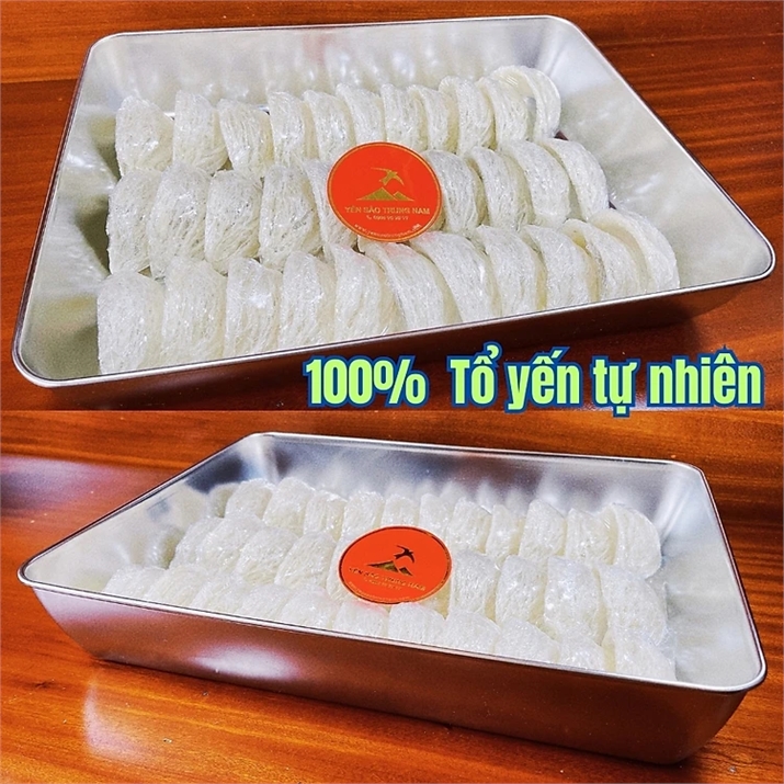 Đặc Sản Yến Sào - Tổ Yến Sào Tinh Chế (3 Tổ/24g/Hộp) (Tổ Yến làm sạch/Tổ Yến Sạch chế biến từ Tổ Yến Thô /Tổ Yến còn lông) 3