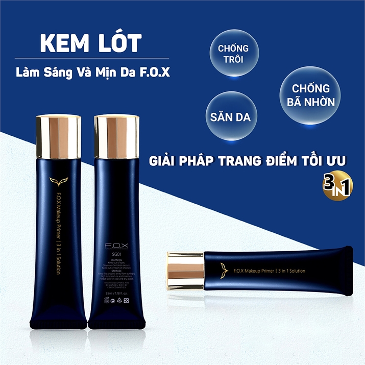 FOX Kem lót High Definition Foundation Primer làm sáng và mịn da - SB03 (30ml) 3