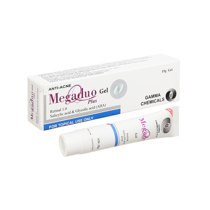 Gel Megaduo Plus ngừa mụn trứng cá, ngừa thâm tuýp 15g 1