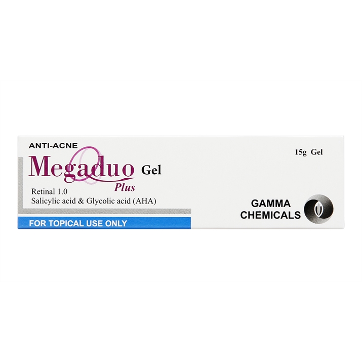 Gel Megaduo Plus ngừa mụn trứng cá, ngừa thâm tuýp 15g 3