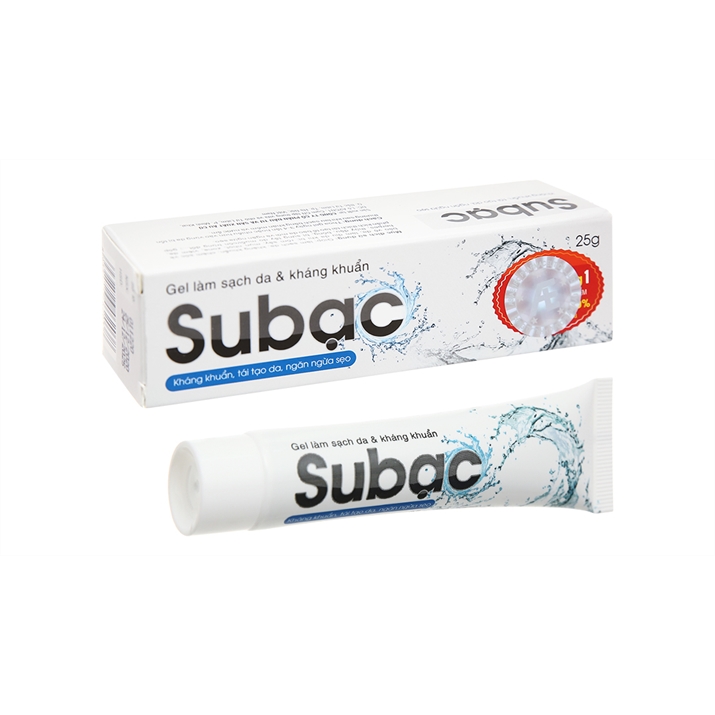 Gel Su bạc làm sạch da, kháng khuẩn tuýp 25g 1