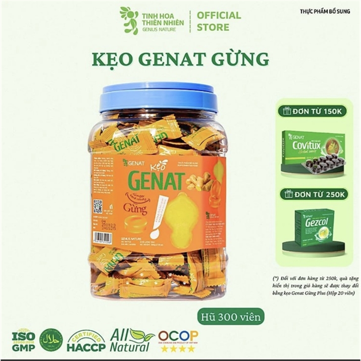 Kẹo Genat Gừng 1