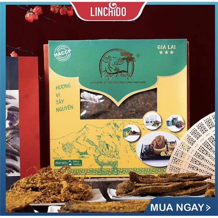 Khô Nai - Đặc Sản Gia Lai - Tùng Phương Du Ký 1