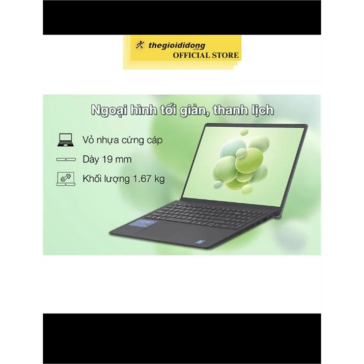 Laptop Dell Vostro 15 3520 i5 1235U/8GB/512GB/120Hz/OfficeHS/Win11 (5M2TT2) - Hàng Chính Hãng. 3