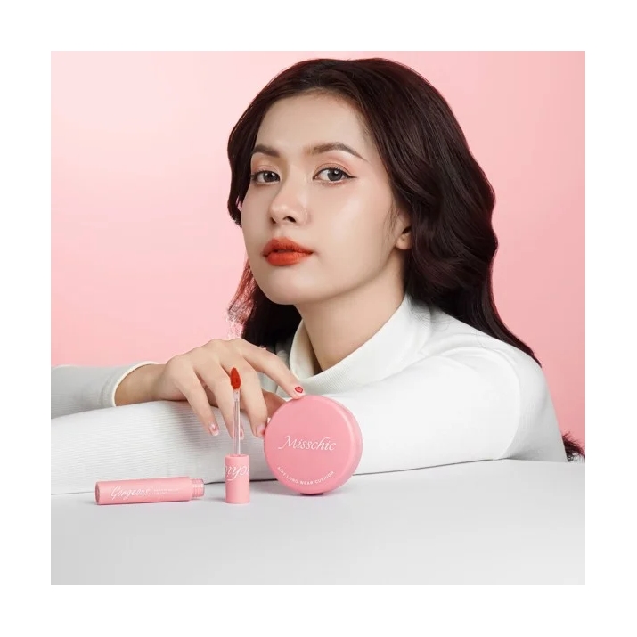 Misschic Phấn nước Gorgeous Airy Long Wear Cushion 13g 1