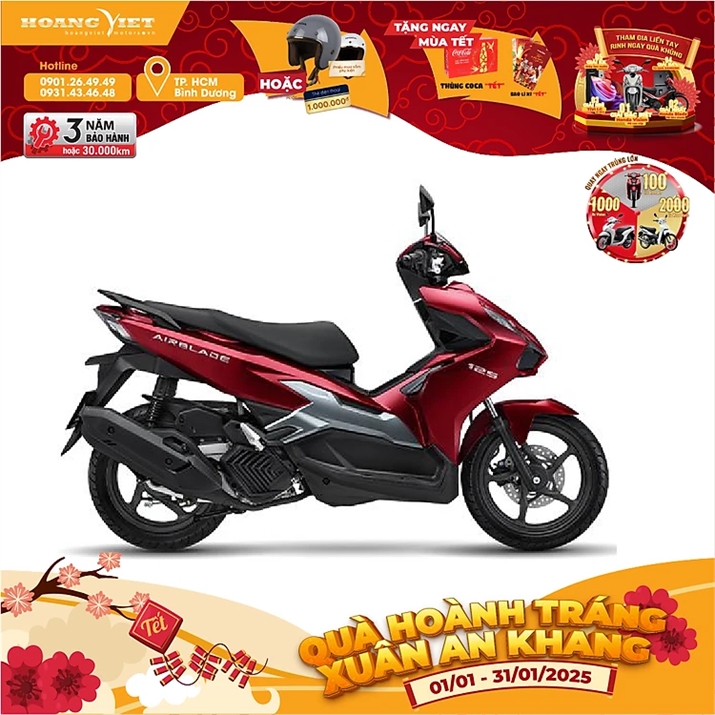 Xe máy Honda Air Blade 125cc 2025 - Phiên Bản Tiêu Chuẩn 3