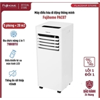 Máy lạnh di động 7000 BTU Fujihome PAC07, điều hòa di động mini 4 trong 1 làm lạnh, hút ẩm, quạt, lọc không khí, điều khiển từ xa - Hàng chính hãng…